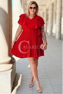 Kleid in Rot – Große Größen | Cavaricci.de