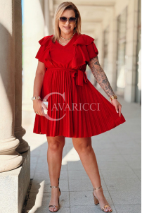 Kleid in Rot – Große Größen | Cavaricci.de