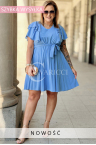 Damenkleid FOSCA – Komfortvolle Eleganz für jeden Anlass Farbe Baby Blue
