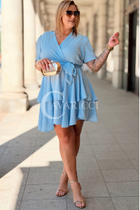 Kleid in Hellblau – Große Größen | Cavaricci.de