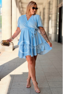 Kleid in Hellblau – Große Größen | Cavaricci.de