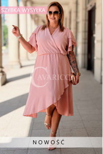 Kleid in Rosa – Große Größen | Cavaricci.de
