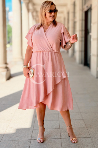 Kleid in Rosa – Große Größen | Cavaricci.de