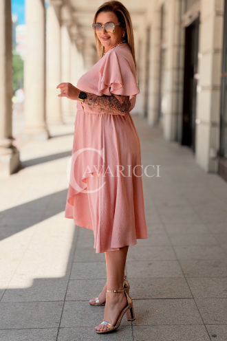 Kleid in Rosa – Große Größen | Cavaricci.de