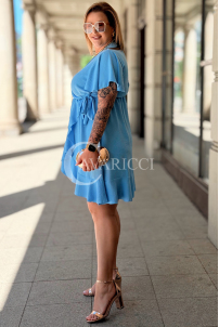 Kleid in Hellblau – Große Größen | Cavaricci.de