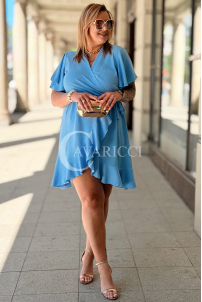 Kleid in Hellblau – Große Größen | Cavaricci.de