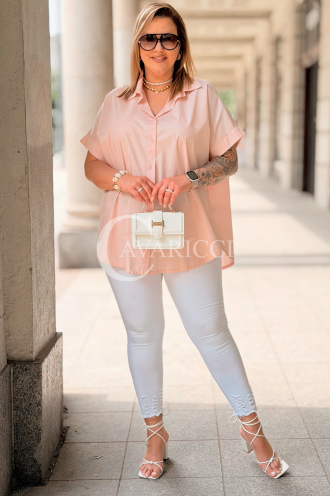 Bluse in Rosa – Große Größen | Cavaricci.de