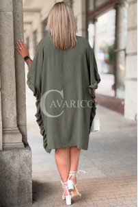 Kleid in Khaki – Große Größen | Cavaricci.de