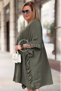 Kleid in Khaki – Große Größen | Cavaricci.de
