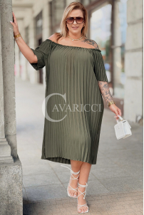 Kleid in Khaki – Große Größen | Cavaricci.de