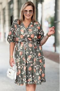 Kleid in Khaki – Große Größen | Cavaricci.de