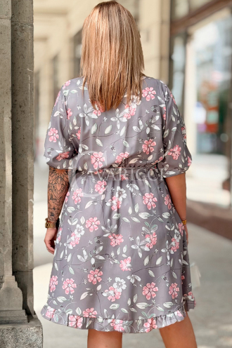 Kleid in Taupe – Große Größen | Cavaricci.de