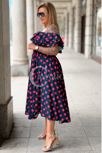 Kleid in Marineblau – Große Größen | Cavaricci.de