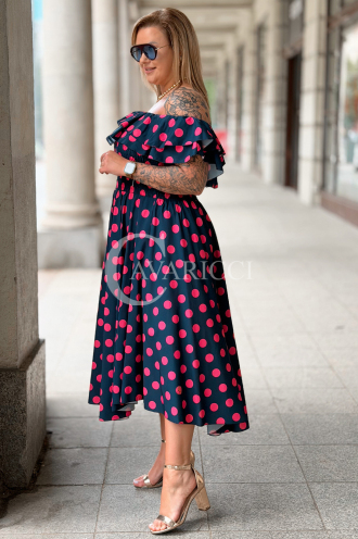 Kleid in Marineblau – Große Größen | Cavaricci.de