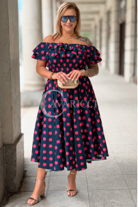 Kleid in Marineblau – Große Größen | Cavaricci.de