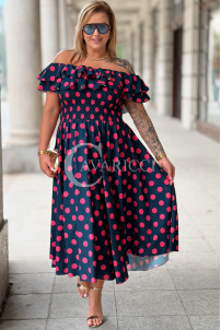 Kleid in Marineblau – Große Größen | Cavaricci.de