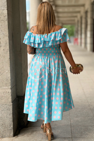 Kleid in Hellblau – Große Größen | Cavaricci.de