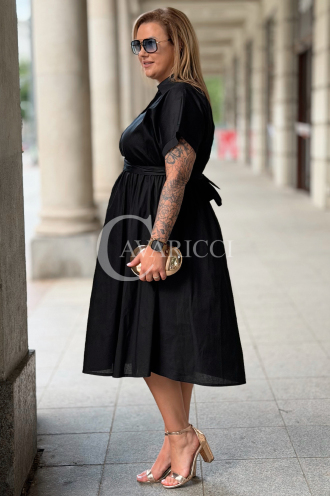 Kleid in Schwarz – Große Größen | Cavaricci.de