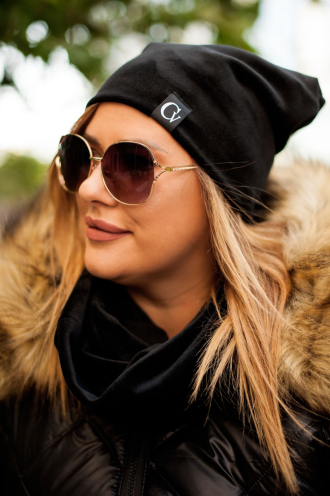 Mütze in Schwarz – Große Größen | Cavaricci.de
