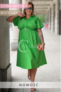 Kleid in Grün – Große Größen | Cavaricci.de