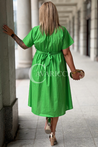 Kleid in Grün – Große Größen | Cavaricci.de