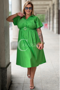 Kleid in Grün – Große Größen | Cavaricci.de