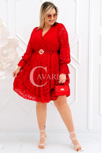 CORTI Kleid in Rot – Große Größen | Cavaricci.de