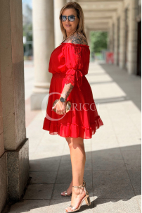 Kleid in Rot – Große Größen | Cavaricci.de