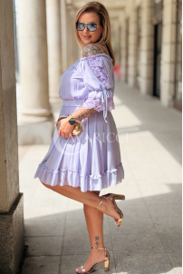 Kleid in Flieder – Große Größen | Cavaricci.de