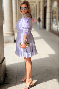 Kleid in Flieder – Große Größen | Cavaricci.de