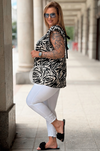 Bluse in Weiß – Große Größen | Cavaricci.de