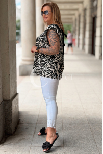 Bluse in Weiß – Große Größen | Cavaricci.de
