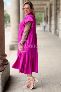 Kleid in Fuchsia – Große Größen | Cavaricci.de