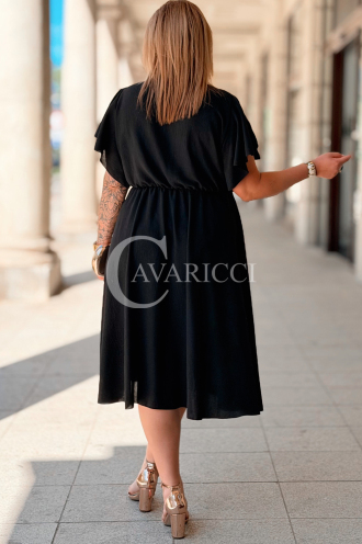 Kleid in Schwarz – Große Größen | Cavaricci.de