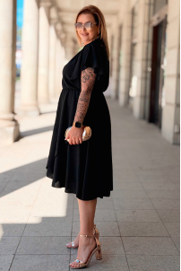 Kleid in Schwarz – Große Größen | Cavaricci.de