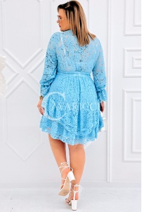 CORTI Kleid in Hellblau – Große Größen | Cavaricci.de