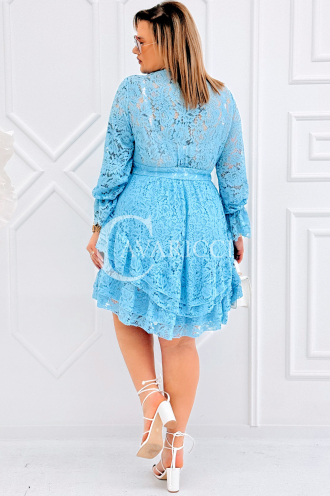 CORTI Kleid in Hellblau – Große Größen | Cavaricci.de