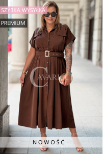 Kleid in Schokolade – Große Größen | Cavaricci.de