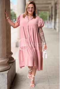 Kleid in Rosa – Große Größen | Cavaricci.de