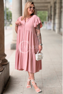 Kleid in Rosa – Große Größen | Cavaricci.de