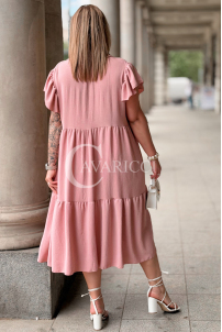 Kleid in Rosa – Große Größen | Cavaricci.de