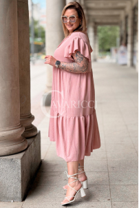 Kleid in Rosa – Große Größen | Cavaricci.de