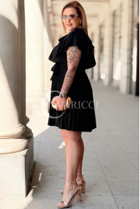 Kleid FOSCA Schwarz – Elegant & Bequem für jeden Anlass