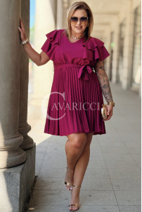 Kleid FOSCA Purpur – Elegantes Damenkleid für jeden Anlass