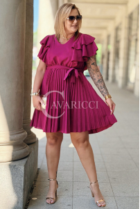 Kleid FOSCA Purpur – Elegantes Damenkleid für jeden Anlass