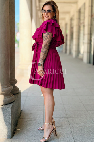 Kleid FOSCA Purpur – Elegantes Damenkleid für jeden Anlass