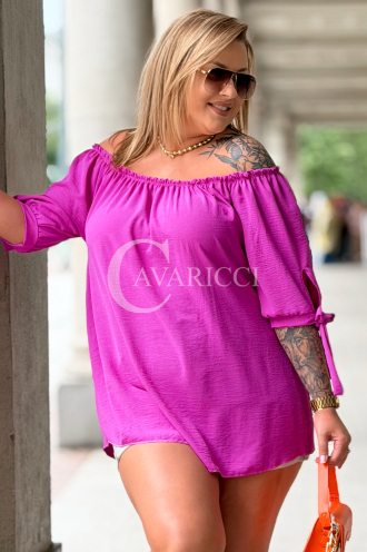 NIRVANA Bluse Plus Size – Leicht & Locker für den Sommer