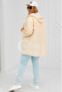 ALMA Kleid in Beige – Große Größen | Cavaricci.de