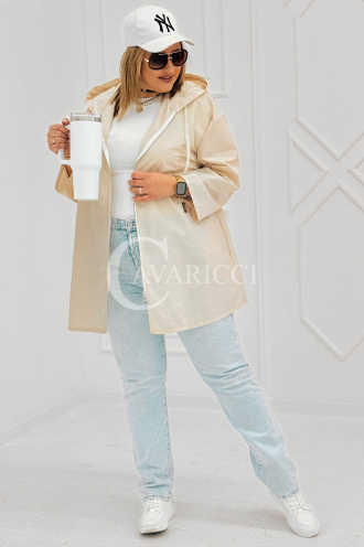 ALMA Kleid in Beige – Große Größen | Cavaricci.de