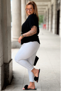 Bluse in Schwarz – Große Größen | Cavaricci.de